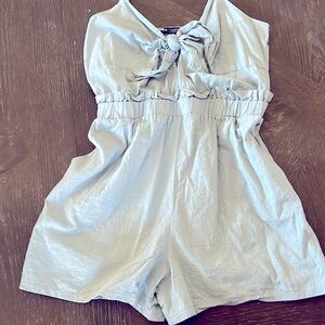 One Clothing linen romper, large